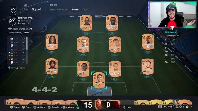 BroomeyJC'nin FC 26'da Bronz Kadro ile 15-0'lık Zaferi: Hile mi, Yetenek mi?