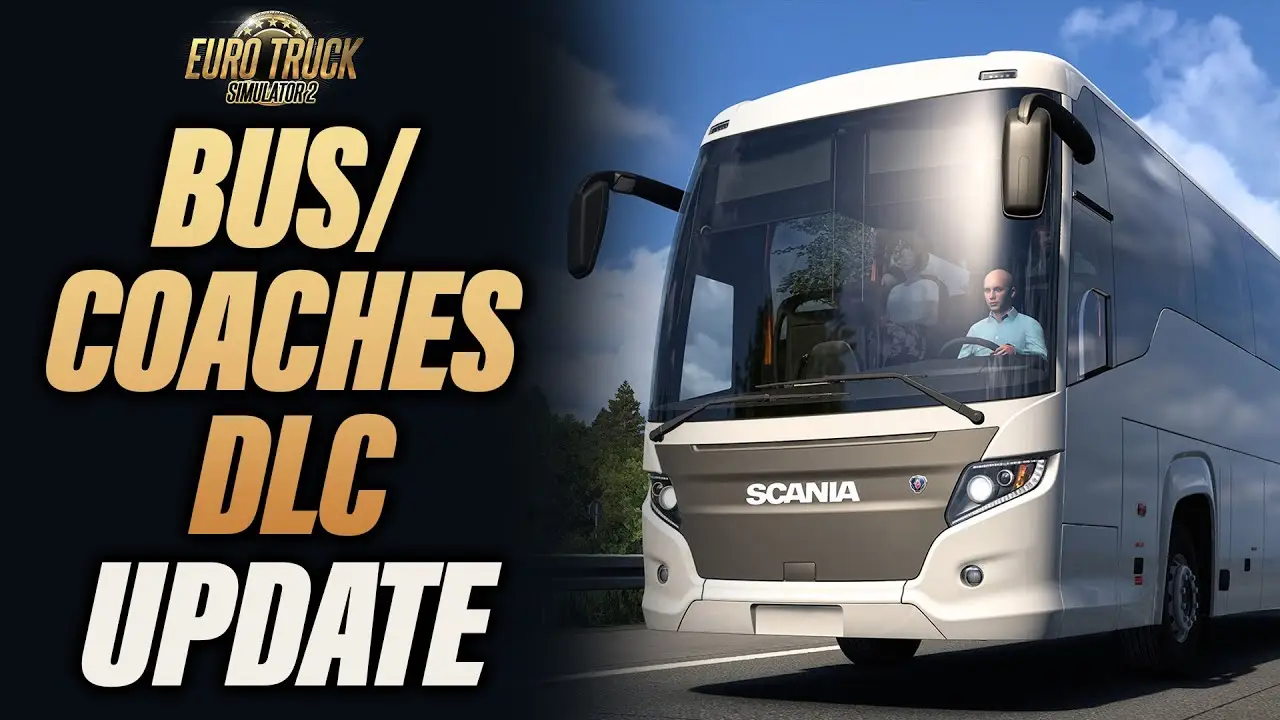 ETS2: Coaches DLC'si ile Otobüs Durakları Yenileniyor