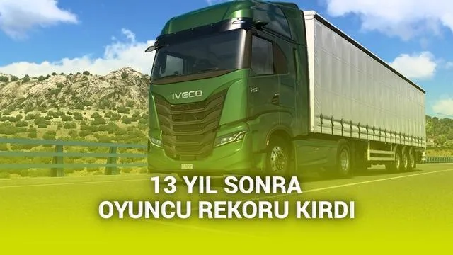 Euro Truck Simulator 2, 13 Yıl Sonra Yeni Oyuncu Rekoruyla Gündemde