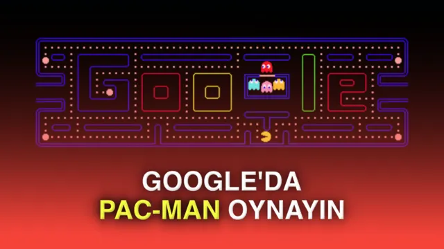 Google’dan Nostaljik Sürpriz: PAC-MAN 45. Yılına Özel Oynanabilir Doodle Yayında!