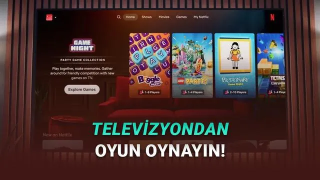 Netflix Oyun Gecesi: Televizyonda Konsolsuz Oyun Deneyimi Başlıyor