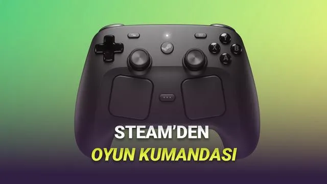 Steam Controller Tanıtıldı: PS5 DualSense'e Rakip Yeni Nesil Oyun Kolu