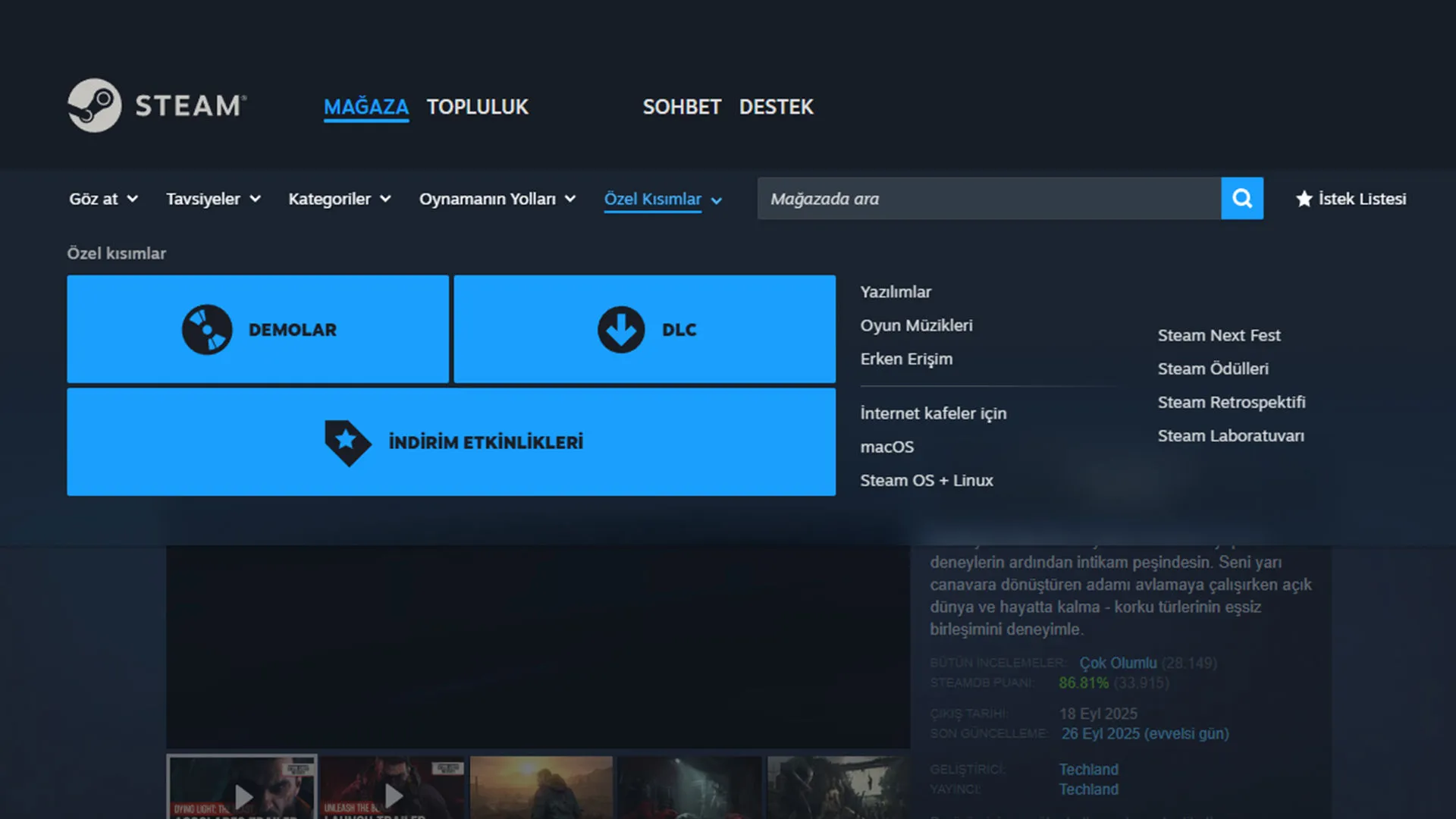 Steam Mağazası Yenilendi: Yeni Menü Sistemi Neler Sunuyor?