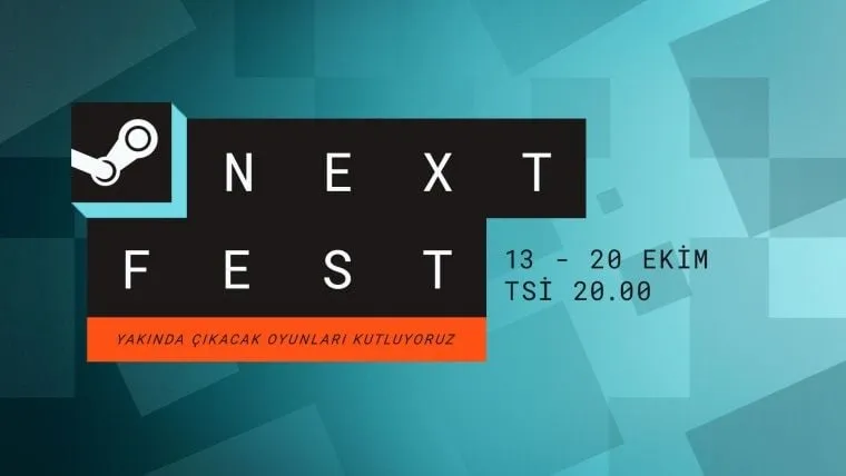 Steam Next Fest Ekim 2025 Başladı: Oyun Dolu Bir Hafta Seni Bekliyor!