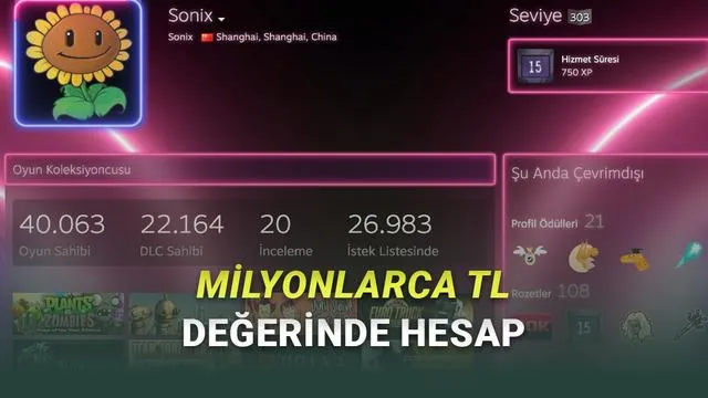 Steam'de 40 Bin Oyunlu Hesap: Dijital Koleksiyonculukta Yeni Rekor!