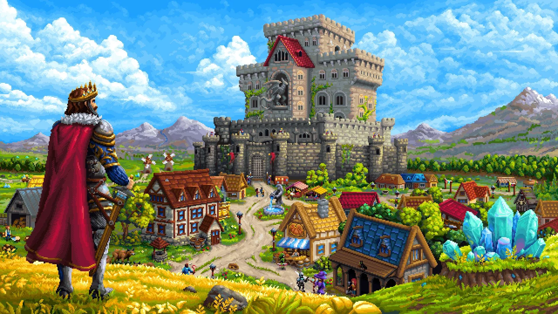 Super Fantasy Kingdom Erken Erişimde: Retro Şehir Kurma ve Roguelite Deneyimi Başladı