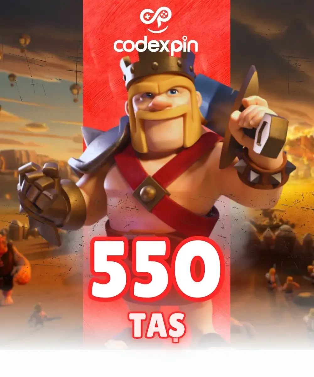 Clash Of Clans 550 TAŞ