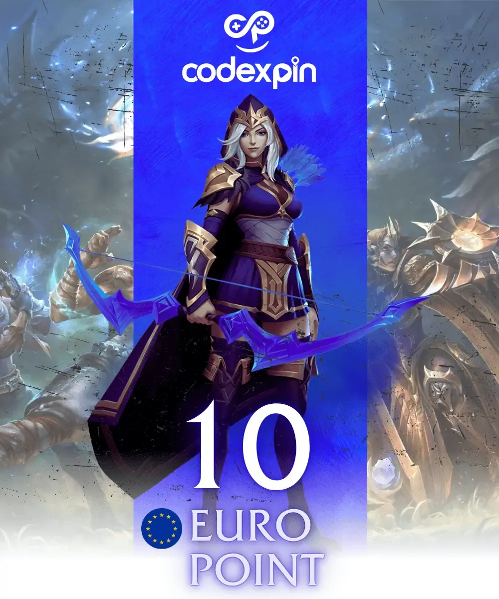 League Of Legends EU West 10 Euro Riot Points