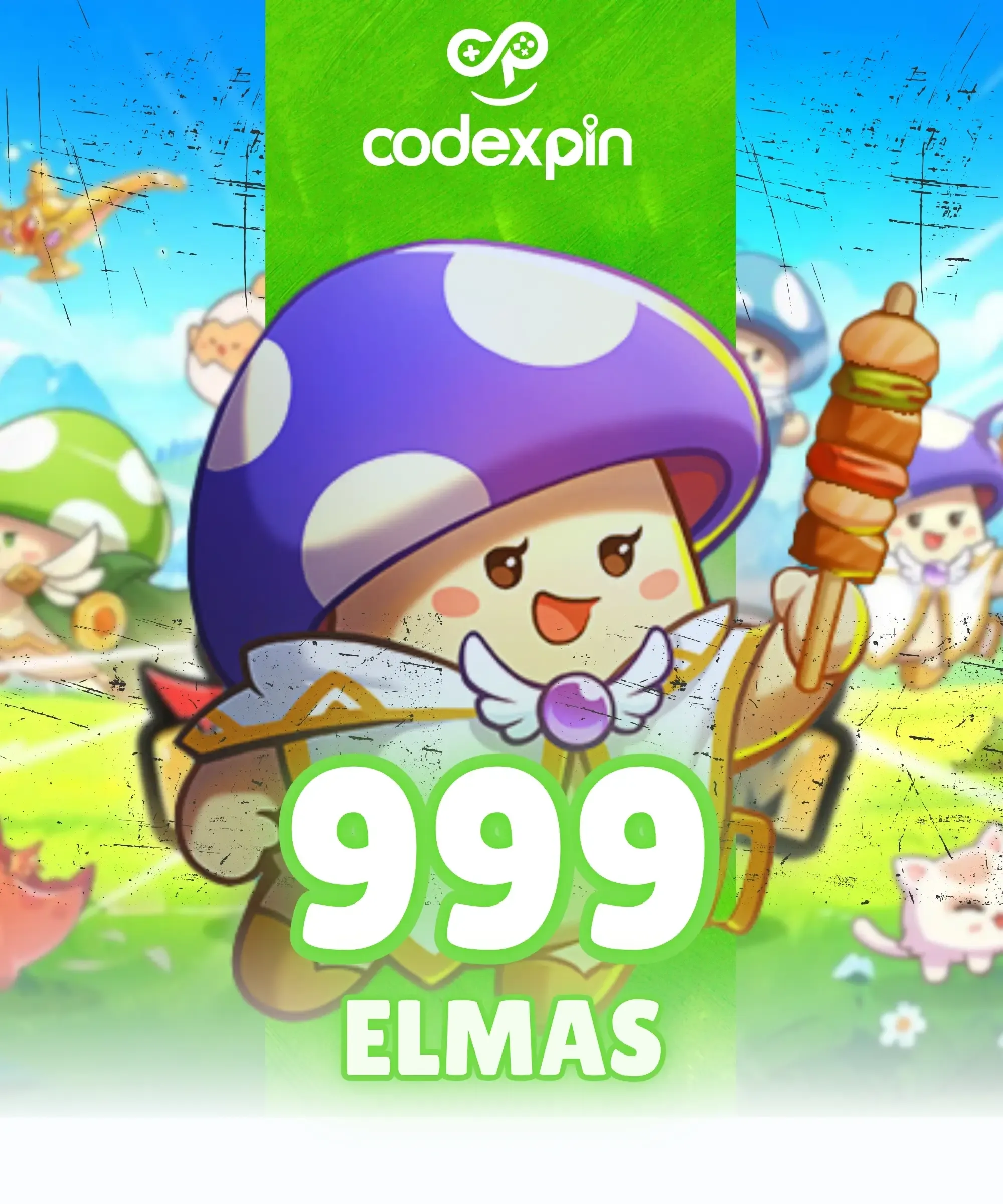 Legend of Mushroom 999 Gems + Bonus Items