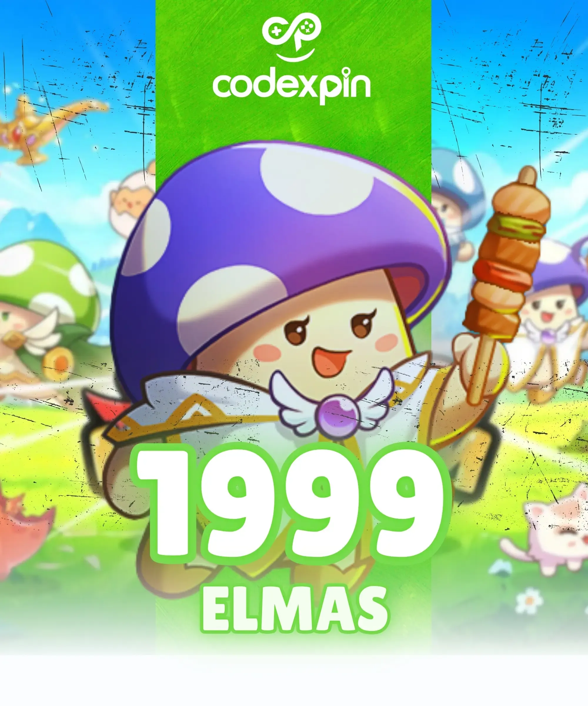 Legend of Mushroom 1999 Gems + Bonus Items